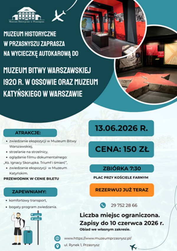 Zaproszenie na wycieczkę